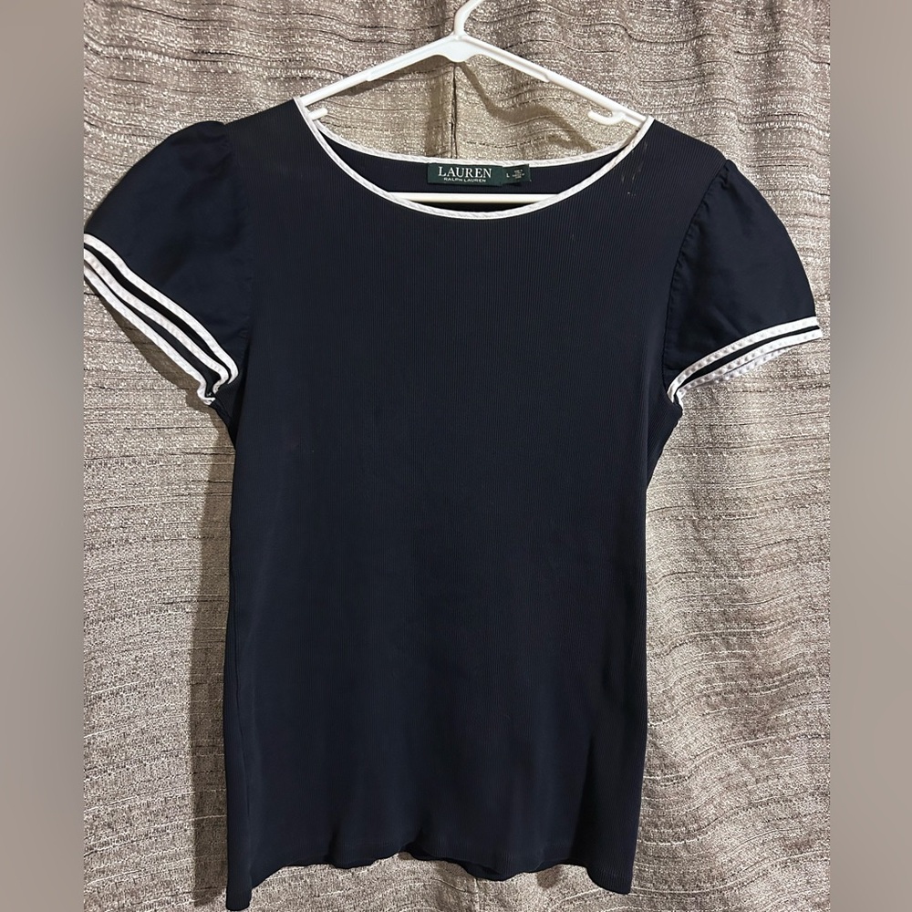 Ralph Lauren Cap Sleeve Top